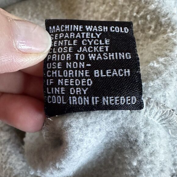 Sebby Collection Women’s Plus Black/White Print Hooded Button Down Jacket 2X - Picture 5 of 11